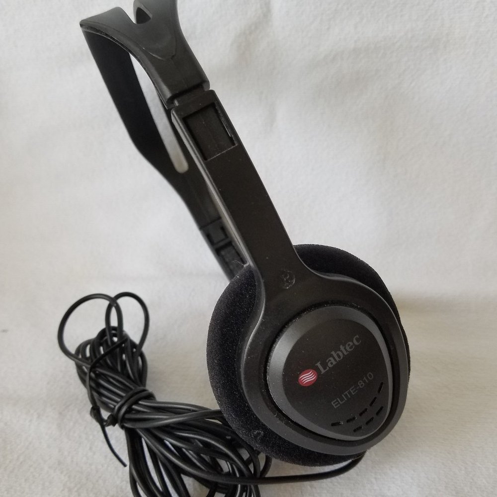 Labtec Elite 810 High Performance Headphones EUC
